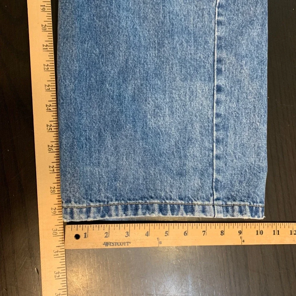 BDG Urban Outfitters Mens Relaxed Baggie Leg Jeans 34x32 (34x29)‎ Blue Denim